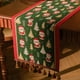 thumbnail image 1 of Decoraciones navideñas, mantel rectangular estampado con bandera de mesa navideña, mantel para fiesta navideña, decoración del hogar, se adapta a varios estilos de decoración, mantel largo, 1 of 6
