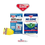 Enoz Fly Swatter, Wire Handled Plastic Fly Swatter, Assorted Colors, 2 Ct