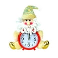 thumbnail image 2 of Oggfader Alarm Clock for Heavy Sleepers Adults Christmas Clock Bedside Decoration Small Gift Clock Cute Silent Alarm Clock, 2 of 6