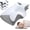 Grey, variant on Sleep Apnea Pillow, Pillow for Sleep Apnea, Cervical Memory Foam Breathable Contour Pillow for Side Sleepers