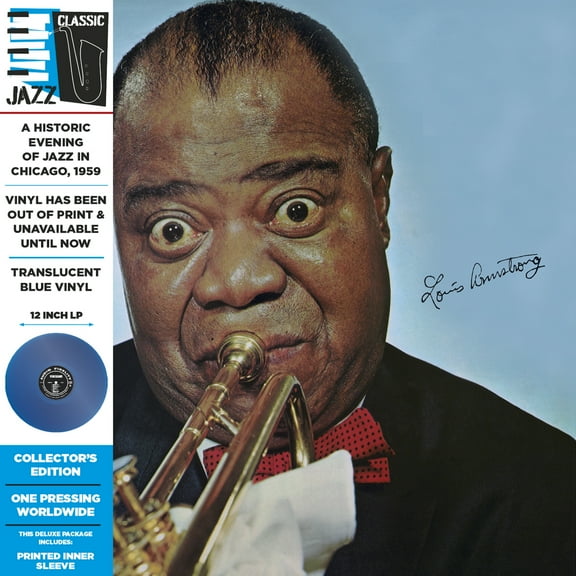 Louis Armstrong - The Definitive Album by Louis Armstrong - Blue - Music & Performance - Vinyl