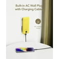 Portable Charger For Iphone With Built In Cables And Wall Plug