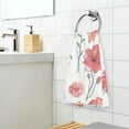 thumbnail image 6 of GZHJMY Spring Wild Flower Cotton Towels Set 2 Pcs Absorbent Hand Towel Face Towels Kitchen Towels Bath Towels for Bathroom Laundry Room Kitchen 16 x 28 Inches, 6 of 7