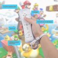 thumbnail image 3 of 2 Manettes WII - Télécommande de Jeu avec Étui - w, 3 of 4