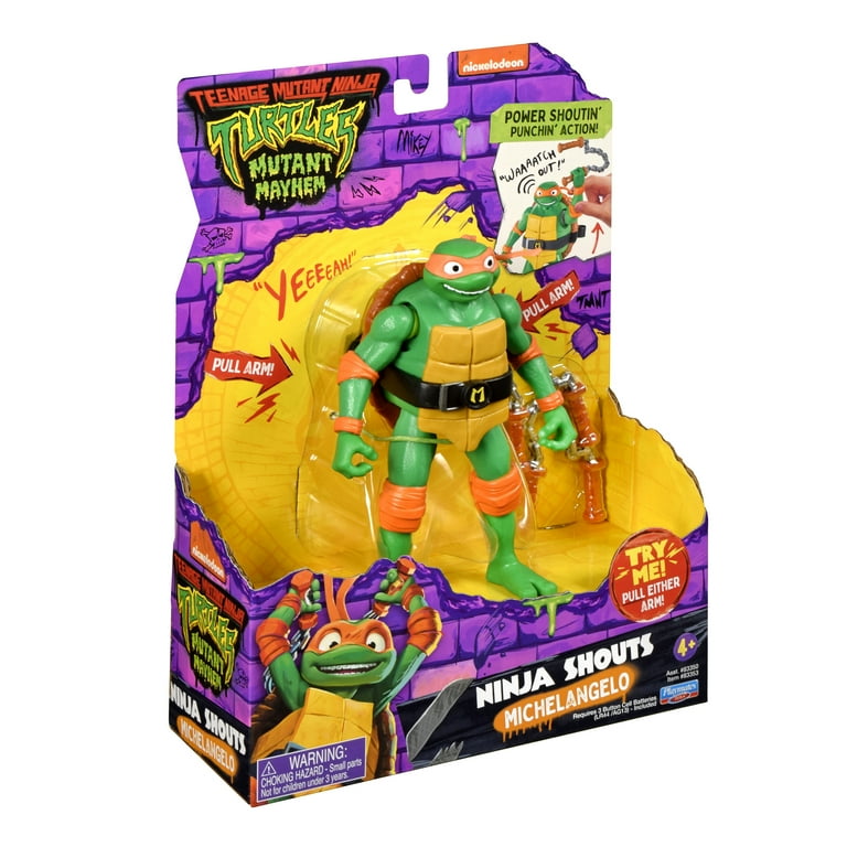 Playmates Toys TMNT Teenage Mutant Mayhem Michelangelo