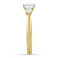 thumbnail image 4 of Brilliance Fine Jewelry 1 Carat T.W. Lab Grown Diamond Women 3 Stone Ring in 14KT Gold Plated Silver, 4 of 5