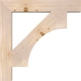 thumbnail image 3 of Ekena Millwork 5 1/2"W x 38"D x 38"H Westlake Block Smooth Bracket, Douglas Fir, 3 of 25