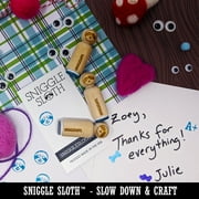Alert Tanuki Japanese Raccoon Dog Rubber Stamp for Scrapbooking Crafting Stamping - Mini 1/2 Inch