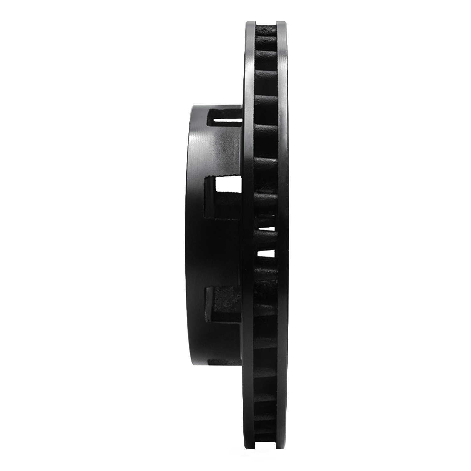 Dynamic Friction Company 633-40048R DFC Brake Rotor - Drilled And Slotted - Black