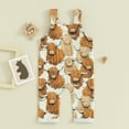 thumbnail image 3 of Bagilaanoe Newborn Baby Boy One-pieces Print Sleeveless Jumpsuit 3M 6M 12M 18M Infant Romper Casual Clothing, 3 of 7
