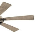 thumbnail image 2 of 52" Kichler Gentry Lite Anvil Iron LED Damp Rated Fan with Remote, 2 of 6