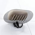 thumbnail image 5 of Harpily 50% Off Clear! Organizer Rack Bathroom Soap Dish Storage Holder Rack Soapbox Plate Tray Drain, 5 of 5