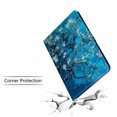 thumbnail image 4 of Allytech Galaxy Tab S5e 10.5" 2019 Case SM-T720 T725, Slim Fit Folio Shockproof Kickstand Lightweight Cards Holder Folio Flip Wallet Case Cover for Samsung Galaxy Tab S5e 10.5" T720, Blossom, 4 of 6