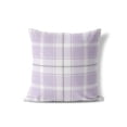 thumbnail image 2 of Billy Tartan Purple Throw Pillow, 2 of 4
