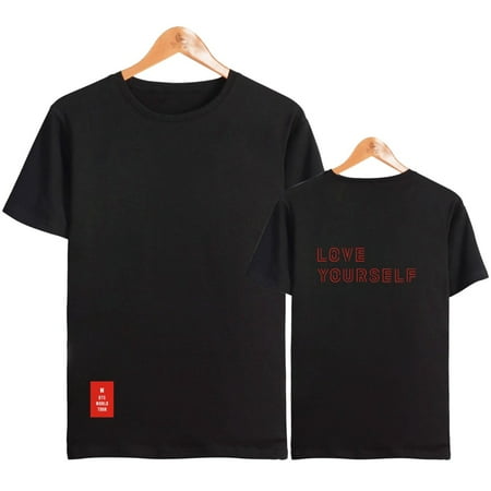 Self Portrait T-shirt - Fancyleo Kpop BTS LOVE YOURSELF T-Shirt Fashion Tee Top Shirt
