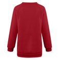 thumbnail image 4 of T-shirt de la Saint-Valentin pour Femmes 2024, Chandails à Col Rond, T-Shirts Décontractés avec Cœur, T-Shirts Graphiques Amples à Manches Longues, Chandails à Enfiler, Hauts Mode pour les Fêtes, T-Shirt, 4 of 5