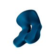 thumbnail image 4 of Cojín de espuma viscoelástica para asiento, cojín de espalda, cojín para el coxis, ergonómico, cojín para silla, almohada de apoyo lumbar para silla, 4 of 8