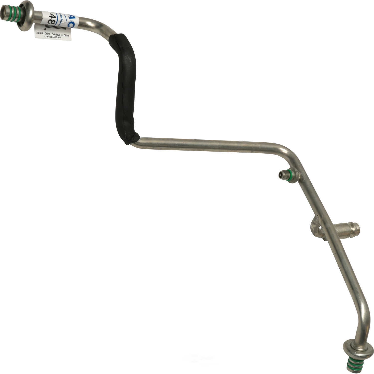 A/C Refrigerant Liquid Hose -- Liquid Line w/o Orifice Tube Fits select: 1998 FORD ESCORT ZX2/SPORT