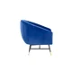 thumbnail image 4 of Sillón Marie Estilo Retro Color Azul Gaia Herbs Marie, 4 of 6