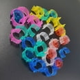 thumbnail image 3 of Tssuoun 40Pcs Silicone Elastic Sewing Bobbin Clips Reusable Thread Spool Clamps Holder Quilting Sewing Accessories Random Color, 3 of 8