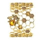 thumbnail image 5 of Pulsera de abeja minimalista ajustable, brazalete abierto, joyería estética para la muñeca, para niñas y mujeres, accesorio de cumpleaños y Navidad., 5 of 5