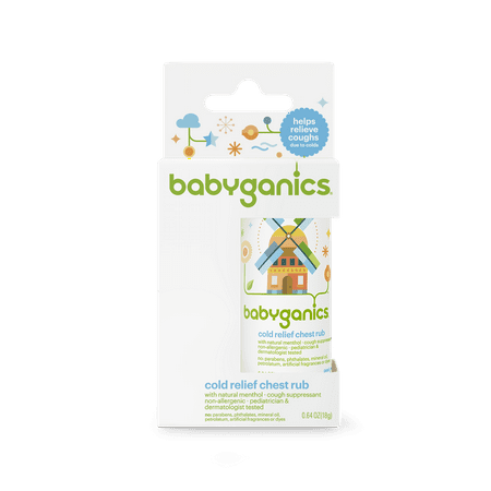 Babyganics Bg Cold Relief Chest Rub