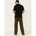 thumbnail image 3 of Hawx Men's Dark Olive Stretch Ripstop Work Pants - HF19PA3-DKOLV 34W x 34L, 3 of 5