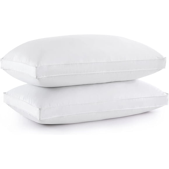 Juego de 2 almohadas Puredown Queen, 51 x 76 cm, 90% plumas de ganso