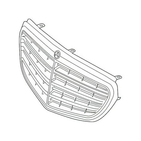 Genuine OE Mercedes-Benz Grille - 212-880-14-83