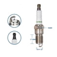thumbnail image 2 of Platinum Spark Plugs Compatible With FORD C-MAX FOCUS II Compatible With   GALAXY MONDEO III Compatible With  MONDEO IV S-MAX Etc. Q6RTP13 9S7E-12405-AA 9S7E12405AA, 2 of 2