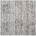 thumbnail image 2 of Safavieh Adirondack Collection ADR117A Black and Silver Contemporary Square Area Rug (6' Square), 2 of 4