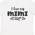 thumbnail image 4 of Inktastic I Love My Mimi with Hearts Boys or Girls Toddler T-Shirt, 4 of 5