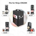 thumbnail image 5 of Kingshion Ice Cream Maker Cubierta antipolvo compatible con Ninja NC501 CREAMi Deluxe 11 en 1 máquina para hacer helados y golosinas congeladas para helados/Ninja NC301 CREAMi Ice Cream Maker - Gris o, 5 of 5