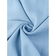 thumbnail image 4 of INSPIRE CHIC Vestido Camisero De Mezclilla De Manga Corta Con Solapa Completa Y Cuello En V Para Mujer Azul L, 4 of 5