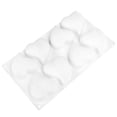 thumbnail image 2 of 8 Grid Mold Heart Shape Silicone Cake Mousse Mold for Baking Dessert Kitchen Home, 2 of 5