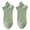 Green, variant on opolski 1 Pair Men Boat Socks Low-cut Shallow Cotton Solid Color High Elasticity Anti-slip Soft Sweat-absorption Anti-shrink Sports Short Invisible Socks Dark Gray