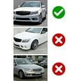 thumbnail image 2 of OEM-Spec Clear Lens Fog Light Kit w/Chrome Trim Fog Bezel Covers, On/Off Switch Relay Wiring Harness, For Mercedes-Benz 2008-2010 W204 C-Class(Not For AMG), 2 of 8