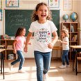 thumbnail image 6 of YUANxueke Short Sleeve T-Shirts for Boys Girls, Cute Printed Crewneck T-Shirts, Back To School Casual Tops, 6 of 6
