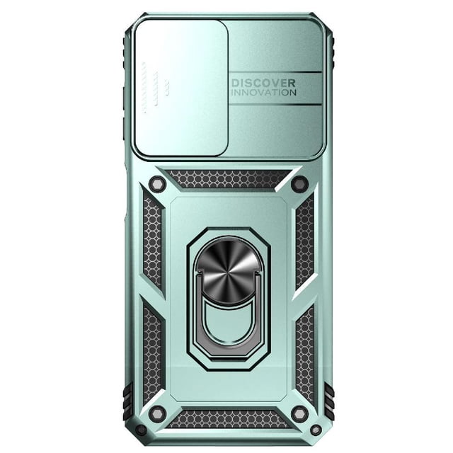 Estuche GANGXUN para Samsung Galaxy A14 5G, soporte giratorio 360°, estilo mecánico y magnético