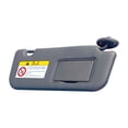 thumbnail image 3 of Parasol para coche con espejo, repuesto práctico para Toyota Yaris L Vios Lado del pasajero gris, 3 of 7