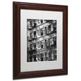thumbnail image 4 of Trademark Fine Art "New York Facade" Canvas Art by Philippe Hugonnard, White Matte, Wood Frame, 4 of 4