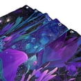 thumbnail image 3 of Yayeee Shower Curtain with Hooks 72"x72" Waterproof Fabric Bathroom Hanging Decor, Purple Mushrooms Pattern, 3 of 5