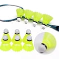 thumbnail image 1 of 3/6PCS Durable Shuttlecocks Yellow Nylon Shuttlecocks Badminton Shuttlecocks Indoor Outdoor Sports Badminton Training Balls, 1 of 5