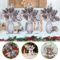 thumbnail image 4 of SGACAI Oferta de 10 unidades/paquete de plantas artificiales, piñas de pino falsas, flores decorativas, coronas N, 4 of 6