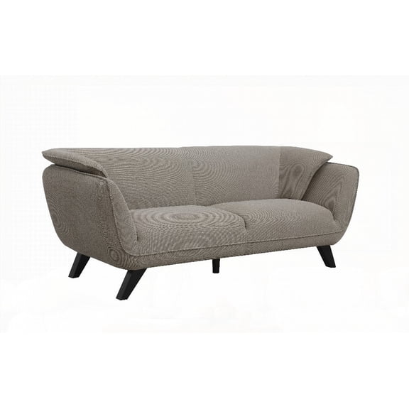 Modern Linen Sofa 65"x22"x20" with Pocket Coil and Sturdy Frame