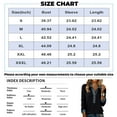 thumbnail image 2 of Lumtrix Sweaters for Women Trendy Denim Collar V Neck Long Sleeve Shirts Casual Lightweight Vintage Knit Tops Button Up Pullover Black 2XL, 2 of 4