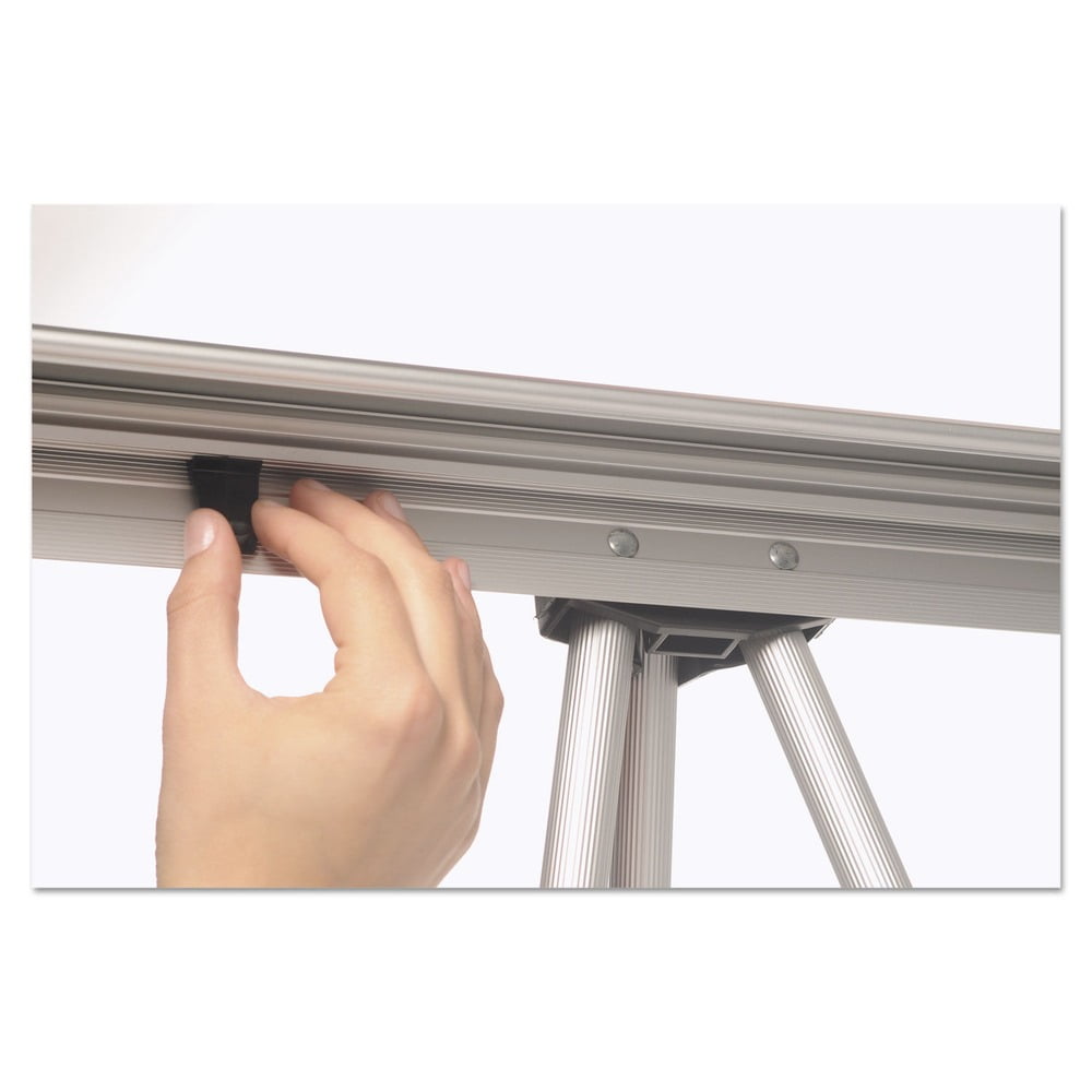 MasterVision 3-Leg Heavy-Duty Telescoping Display Easel, Silver