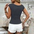 thumbnail image 4 of Wowcloth Woman Boat Neck Top, Slim Fit Slimming Design, Casual Fashion Comfortable for Daily Wear, 4 of 7