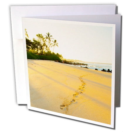 3dRose Makena Beach, Maui, Hawaii - Greeting Cards, 6 by 6-inches, set of 12