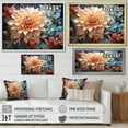 thumbnail image 4 of Designart "Reverie In Dahlia Blossom" Dahlia Floater Framed Canvas Art Print, 4 of 5